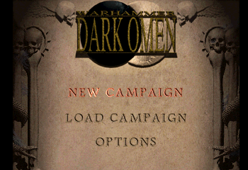 Warhammer: Dark Omen Title Screen